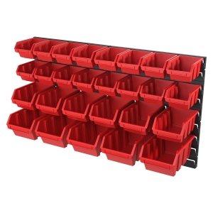 Płyta warsztatowa + pojemniki Qbrick Regular Fixing Wall Set 4