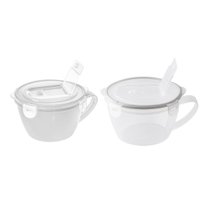 Pojemnik Q-LOCK Okrągły Z Uchwytem 0,9L BRANQ