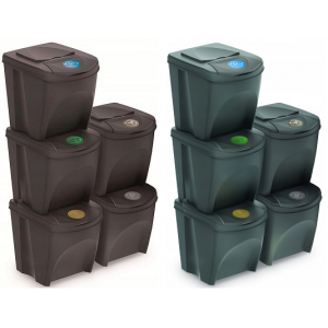 Prosperplast Kosz do segregacji odpadów Sortibox IKWB25S5 25 l kolory