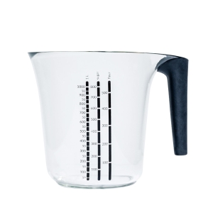 DZBANEK MIZU Z MIARKA 1,3l z uchwytem z nadrukiem