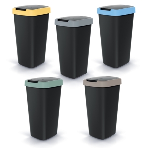 Kosz na śmieci Compacta Q Flap NSAB25 25 L CZARNE - Keden