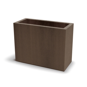 Doniczka ETHICK Geneca CASE midl - Stal Kortenowska