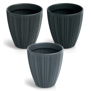 Prosperplast ETHICK Doniczka FERO ROUND MIDL TFRO48M