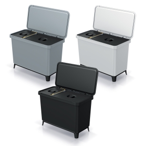 Kosze do segregacji odpadów Systema NKS45W2 10+23 L - Keden