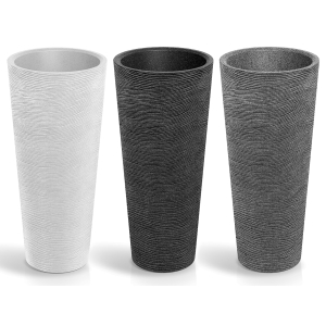 Prosperplast ETHICK Donica półwypełnialna Tubra Round Slim TTS 48 Prosperplast ETHICK Donica półwypełnialna Tubra Round Slim TTS 48