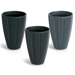 Prosperplast ETHICK Doniczka FERO ROUND HIGH TFRO35H