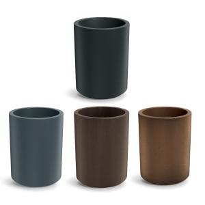 Prosperplast ETHICK Donica TUBLA Round HIGH TTL48H