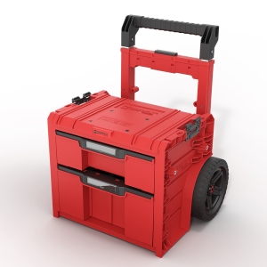 Skrzynka narzędziowa Qbrick System Pro Cart 2.0 PLUS Drawer 2 RED ULTRA