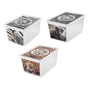 Pojemnik X-BOX 30L Z Nadrukiem x2 BRANQ "Save Me"