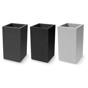 Prosperplast ETHICK Doniczka CORO SQUARE HIGH TCS40H