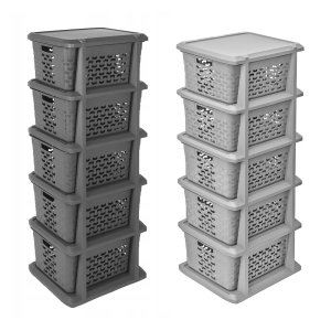 Regał Cotton Pięcioczęściowy BRANQ