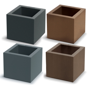 Prosperplast ETHICK Doniczka CUBLA SQUARE TCLS22