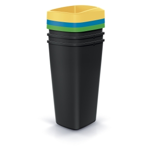 Compacta Q DROP Set 4x45 L Zestaw koszy do recyklingu Keden