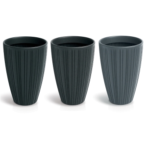 Prosperplast ETHICK Doniczka FERO ROUND HIGH TFRO40H