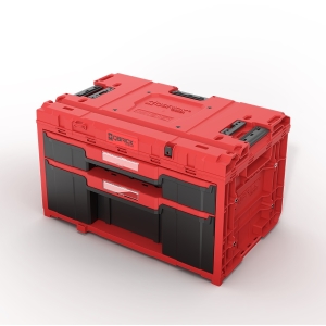 Skrzynia QS ONE Drawer 2 Plus Toolbox 2.0 Red Ultra HD Custom