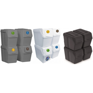 Prosperplast Kosz do segregacji odpadów Sortibox ISWB20S4 20 l kolory