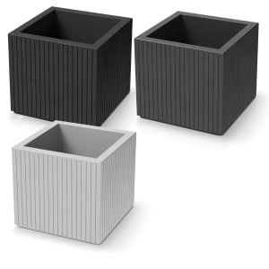 Prosperplast ETHICK Doniczka CORO SQUARE TCS40