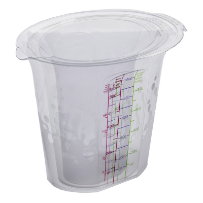 Zestaw 3 Dzbanków z Miarką "Splash" BRANQ