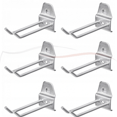 Patrol Group Zestaw haków podwójnych dużych  6szt.