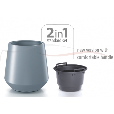 Prosperplast Doniczka Heos DPHET440 kolory