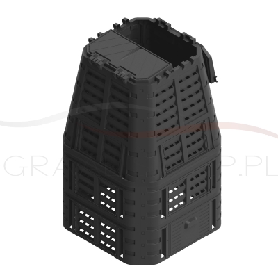 Kompostownik 1000l czarny