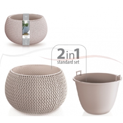 Prosperplast Doniczka Splofy Bowl DKSP370 kolory