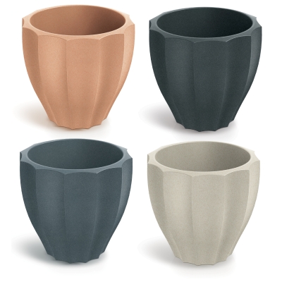 Prosperplast ETHICK Doniczka RONA ROUND TR40