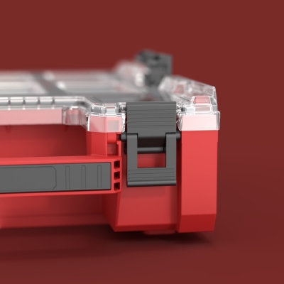 Skrzynka Qbrick System ONE Organizer M 2.0 Plus Red Ultra HD