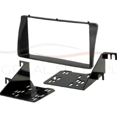 Ramka radiowa; Toyota; 2 DIN; czarny