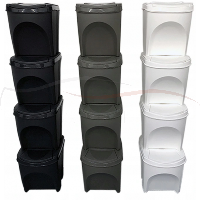 Prosperplast Kosz do segregacji odpadów Sortibox IKWB25S4 25 l kolory