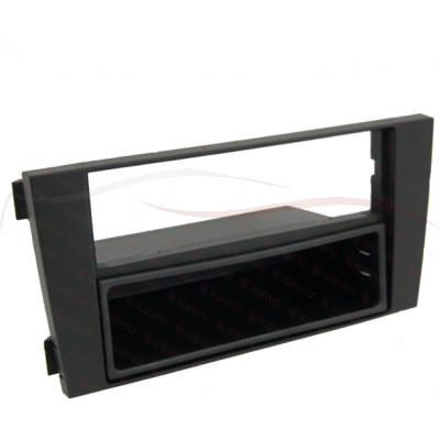 RAMKA RADIOWA 2-DIN AUDI A6 02->04 CZARNA