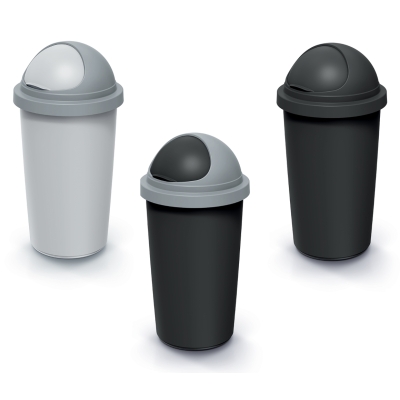 Kosz na śmieci z obrotową pokrywą Compacta R Roller 30 L
