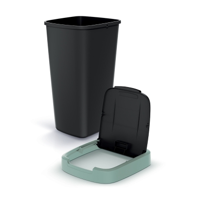 Kosz na śmieci Compacta Q Flap NSAB25 25 L CZARNE - Keden