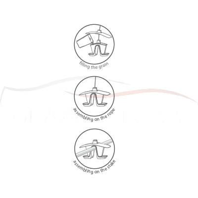 Prosperplast Karmnik dla ptaków Birdyfeed Double IBFD