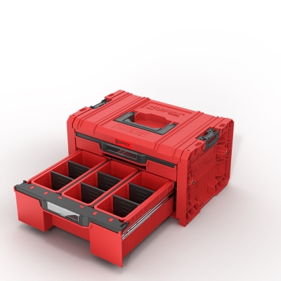 Zestaw QBRICK SYSTEM PRO Drawer Workshop Set 6 2.0 Red Ultra