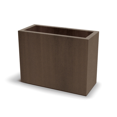Doniczka ETHICK Geneca CASE midl - Stal Kortenowska