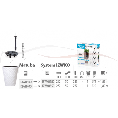 Prosperplast System nawadniający Massive Watering System IZWKO460