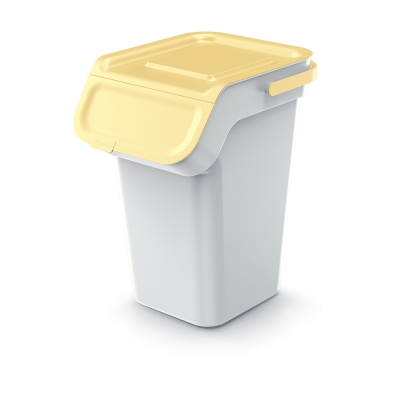 Kosze do recyklingu z filtrem Kaddi Q 4x25 L jasnoszare