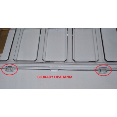 Przeźrocze do skrzyń narzędziowych Przeźrocze QS PRIME 250 PC