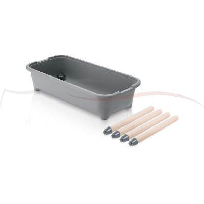 Prosperplast Rozsadnik Respana Planter Wood High ISEW780HB