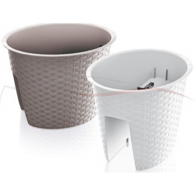 Prosperplast Doniczka Ratolla Railing Oval DRLB300 kolory