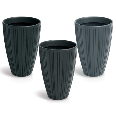 Prosperplast ETHICK Doniczka FERO ROUND HIGH TFRO35H