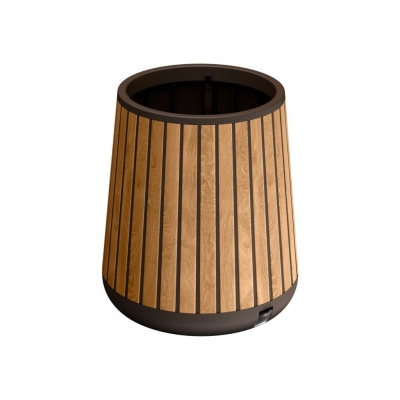 Keter Conic Planter DECO - doniczka okrągła - brąz wenecki