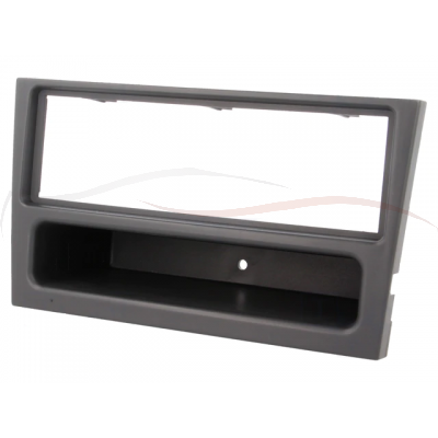 Ramka radiowa Opel; 1DIN; czarny metalik