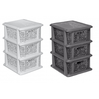 Regał BAMBOO Trzyczęściowy BRANQ