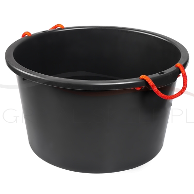 Kastra budowlana okrągła 40L ze sznurkiem