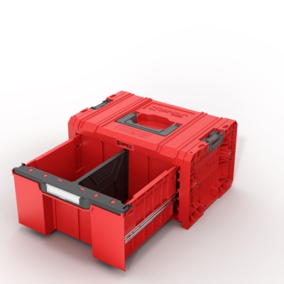 Zestaw QBRICK SYSTEM PRO Drawer Workshop Set 6 2.0 Red Ultra