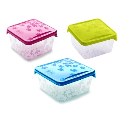 Kwadratowy pojemnik do żywności płaski Rukkola 1,25L BRANQ