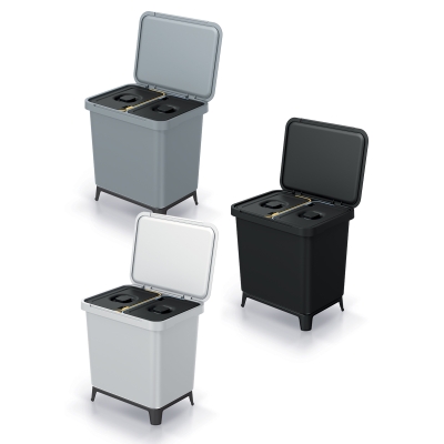 Kosze do segregacji odpadów Systema NKS30W2 2x10L - Keden
