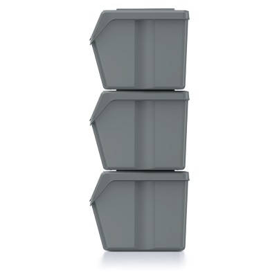 Zestaw 3 Koszy do segregacji Sortibox ISWB20S3 3x20 L kolory